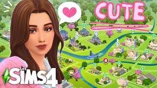 Une save trop cute pour les Sims 4 et elle est en français   Présentation de save file Sims 4 🌎 [upl. by Gemina]