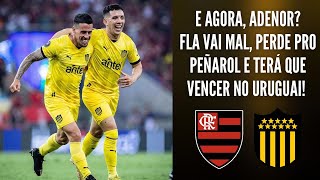 FLA DECEPCIONA TORCIDA XINGA TITE APÓS DERROTA PRO PEÑAROL TIME AGORA PRECISA VIRAR NO URUGUAI [upl. by Orat]