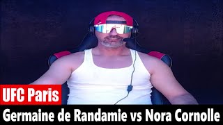 UFC Paris Germaine de Randamie vs Nora Cornolle PREDICTION [upl. by Prader64]