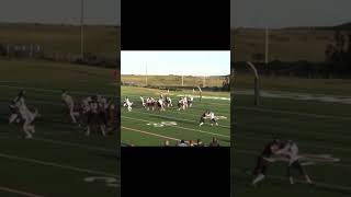 Blocked punt for a TD football nfl beastmode blockedpunt fyp highschoolfootball [upl. by Yttik32]