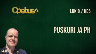 Puskuri ja pH [upl. by Leanatan]