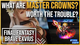 Master Crown Preview All Upcoming Upgrades  FFBE Final Fantasy Brave Exvius [upl. by Walston]