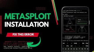 how to install metasploit in termux in 2024 new [upl. by Renba]