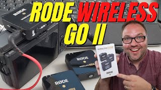 Rode Wireless Go II Review  Unboxing Setup amp Initial Thoughts [upl. by Carley112]