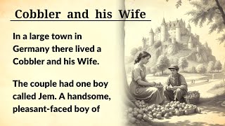 Learn English with Story Level 1  Cobbler and his Wife  english story with subtitles [upl. by Bose]