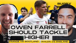 OWEN FARRELL SHOULD TACKLE HIGHER [upl. by Annaert]