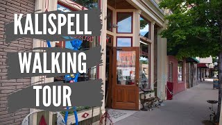 Kalispell Montana Downtown Walking Tour [upl. by Neeka]