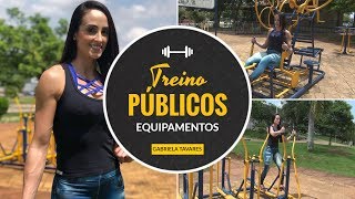 TREINO EM APARELHOS PÚBLICOS AO AR LIVRE  BW CHANNEL [upl. by Odradlig]