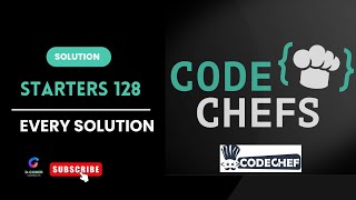 LIVE CODECHEF CONTEST 128  ALL SOLUTION  STARTERS 128  CODECHEF JAVA  C  C  PYTHON [upl. by Dearr]