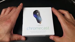 ChromeCast Unboxing Setup amp Review iPhone amp Android Phones Cast amp Screen Mirror [upl. by Limoli]