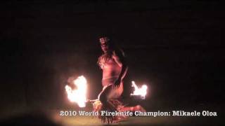 Mikaele Oloa 2010 World Firekinfe Champion [upl. by Voss609]