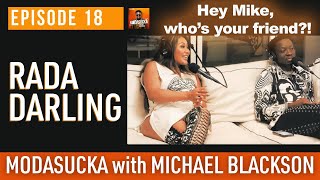 Meet Michael Blacksons new girlfriend Rada Darling a Las Vegas miracle  Modasucka Podcast CLIP [upl. by Ivah]