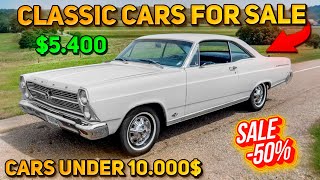 20 Perfect Classic Cars Under 10000 Available on Craigslist Marketplace Big Sale [upl. by Ulises740]