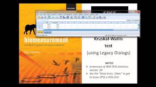 KruskalWallis test in SPSS using Legacy Dialogs [upl. by Attennaj833]