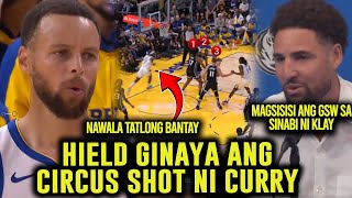 NALITO NI HIELD ANG TATLONG BANTAY MAGSISISI ANG GSW SA SINABI NI KLAY SA MEDIAHARDEN KNICKS [upl. by Mel]