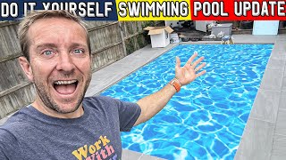 DO IT YOURSELF ICF SWIMMING POOL UPDATE [upl. by Errehs]