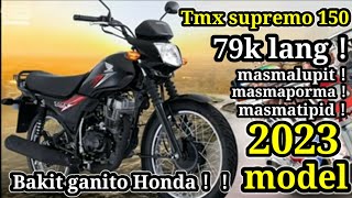 New Honda tmx supremo 2023🔥Price and installment！ [upl. by Wailoo]