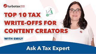 Top 10 Tax WriteOffs for Content Creators  Ask a Tax Expert [upl. by Margit]