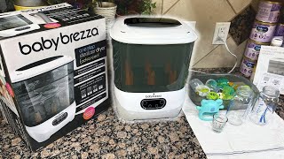 Unboxing  Easy Setup Baby Brezza Bottle Sterilizer amp Dryer Advanced [upl. by Gnahk500]