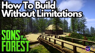 Ultimate Beginners Building Guide Master Structure Debug Console Commands in Sons of the Forest [upl. by Sitto]