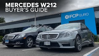 MercedesBenz W212 Buyers Guide E350 E250 E400 E550 amp E63 AMG  Models Engines amp Options [upl. by Aneda432]