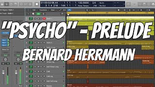 quotPsychoquot  Prelude midi mockup by Bernard Herrmann with Spitfire Chamber Strings [upl. by Teeter]