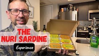 The Ultimate NURI Sardine Experience NURI Extra Spicy Sardines Review and bottled EVOO Tasting [upl. by Gerard]