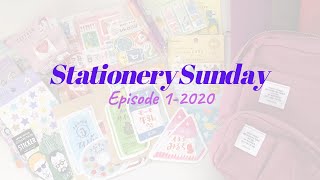 Stationery Sunday  Current Journal Covers Japanese Stationery Haul  Ep 12020 [upl. by Ayokahs]