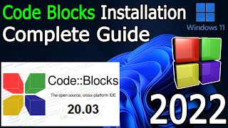 CodeBlocks IDE Installation on Windows 11 2021 Update MinGW GCC Compiler for C amp C Programming [upl. by Oiruam]