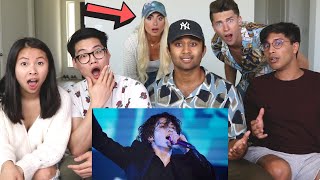 VOCAL COACH and FRIENDS React to BTS For the first time  BEST High Notes and Falsettos [upl. by Cletis]