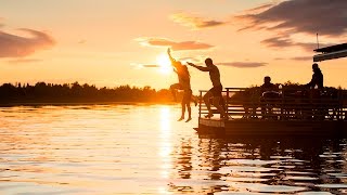 Getting Active under the Midnight Sun in Rovaniemi Lapland Finland [upl. by Enom]