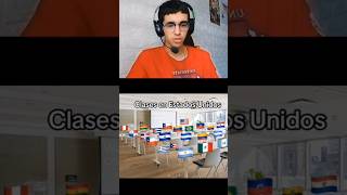 Clases en España vs clases en USA meme memes jean9gamerz [upl. by Edi936]