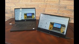 HP EliteDisplay S14 USB C Portable Monitor Review [upl. by Mundford215]