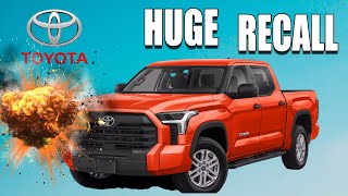 ENGINE FAILURE Tundra Recall This Could Be a Mess 2022  23 [upl. by Nirad]