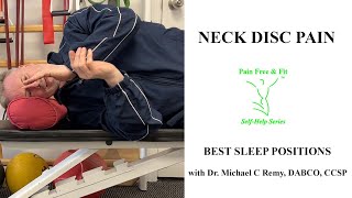 Cervical Neck Herniated Disc Degenerative Disc Best Sleep Position [upl. by Novihs]