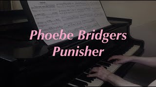 Phoebe Bridgers  Punisher  Piano Cover [upl. by Junno]