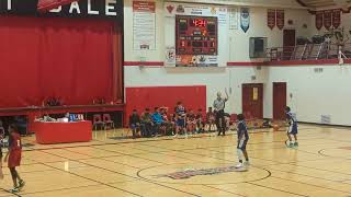 Sebi last game of Ontario Cup Basketball [upl. by Riatsila]