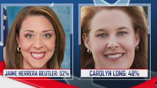 Herrera Beutler leads Long in WA 3rd District [upl. by Roose419]