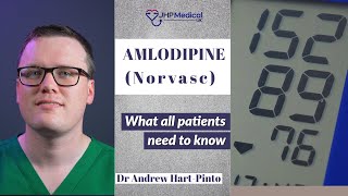 How to Take AMLODIPINE Norvasc  High Blood Pressure Medication  Side Effects [upl. by Yahsel]