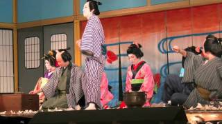 高雄歌舞伎（郡上八幡）2011恋飛脚大和往来 Village Kabuki Theater of Gujo [upl. by Nevuer]