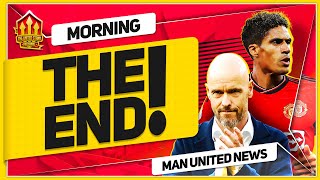 BROKEN Varane and Ten Hag FALLOUT Man Utd News [upl. by Crescen]