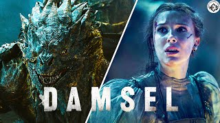 Damsel 2024 Film HindiUrdu Explanation Showbiz II Fantasy ActionAdventure movie II हिन्दी [upl. by Yauqaj749]