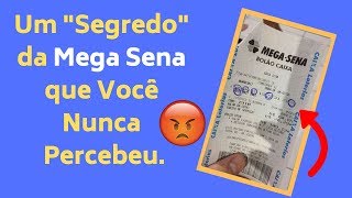 Um Segredo da Mega Sena Que Poucos Conhecem [upl. by Callan537]