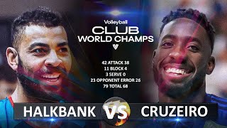 Halkbank Spor Kulübü vs Sada Cruzeiro Volei  Volleyball Club World Championship 2023 [upl. by Vladi]