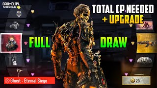 How Much CP Required to Buy Mythic Ghost Draw CODM  Max Upgrade Mythic Ghost COD Mobile [upl. by Slorac713]