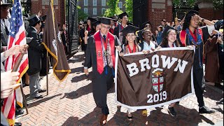 Procession 2019  Brown University Commencement amp Reunion [upl. by Aisercal]