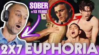 SOBER GUY watches  EUPHORIA  for the FIRST TIME  Euphoria Reaction S02E07 [upl. by Wei]