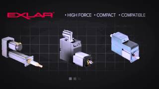 Exlar productoverzicht elektrische rollerscrew actuators [upl. by Suruat]