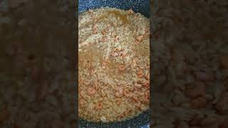 orzo pasta with shrimp shortvideo youtube youtubeshorts food [upl. by Atiran733]