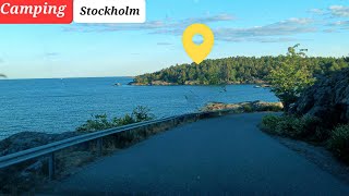 4k Camping 🏕 Nynäshamn Stockholm Sweden 🇸🇪 Lövhahen I KNAPPELSKÄR [upl. by Yrellav647]